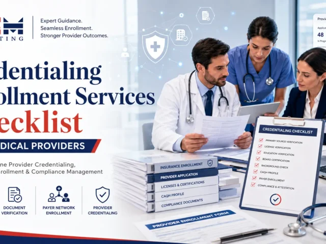 Credentialing Enrollment Services Checklist for Medical Providers